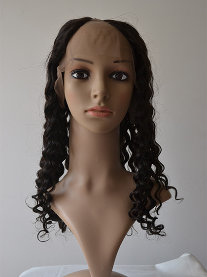 Long Curly Alluring U Part Wig - Click Image to Close