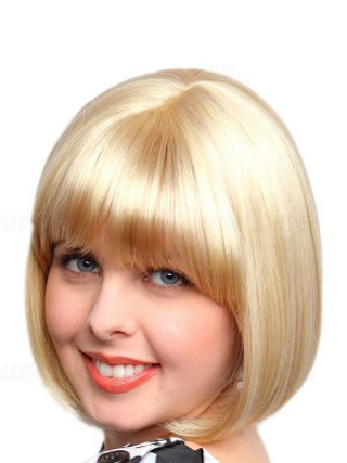 Fashion Short Straight Synthetic Wig - Click Image to Close