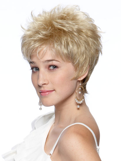 Retro Hairstyle Short Synthetic Wig