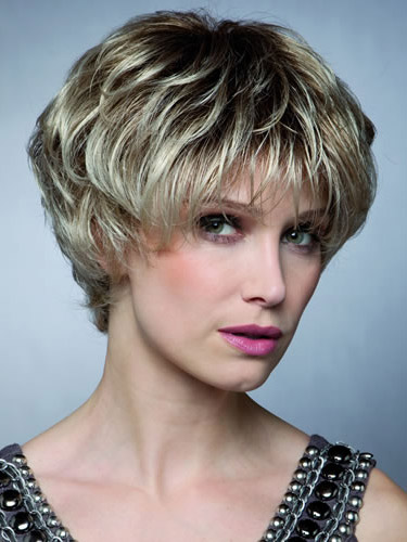 Short Wavy Capless Charme Synthetic Wig