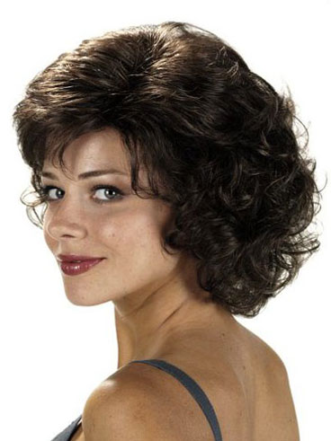 Dramatic Tape Curls Synthetic Wig