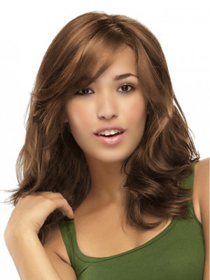 Wavy Synthetic Wig - Click Image to Close