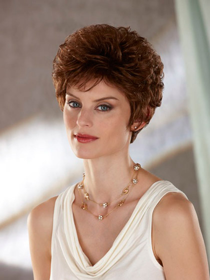 New Arrival Short Fluffy Synthetic Wig - Click Image to Close