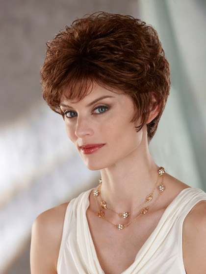 New Arrival Short Fluffy Synthetic Wig