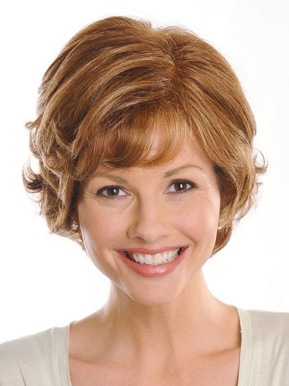 Voluminous Waves Short Synthetic Wig - Click Image to Close