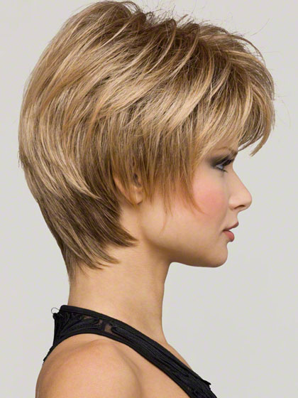 Striking Layers Lace Front Synthetic Wig