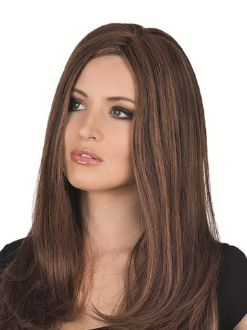 Exclusiv Light Long Full Lace Synthetic Wig - Click Image to Close