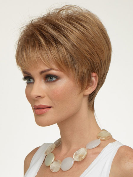 Short Straight Synthetic Wig