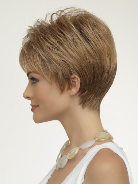 Short Straight Synthetic Wig