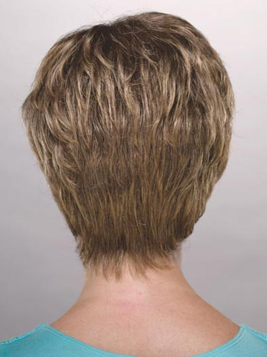 Short Boy Cut Layered Synthetic Wig