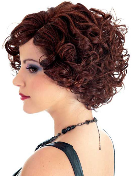 Vivid Short Layered Bob Synthetic Wig