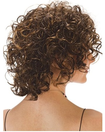 Angelina Medium Length Curly Synthetic Wig