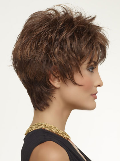 Synthetic Capless Short Wig