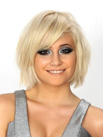 Charming Straight Short Human Hair Full Lace Wig