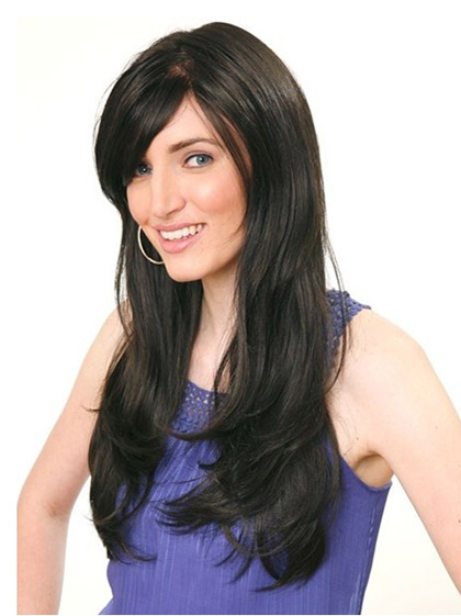 Straight Synthetic Wig - Click Image to Close