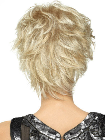 Playful Short Shag Lightweight Spiky Cut Wig