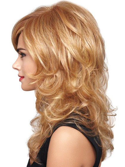 Soft Layers Curly Lace Front Style Wig