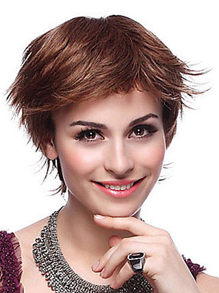 Synthetic European Fashion Short Wig - Click Image to Close