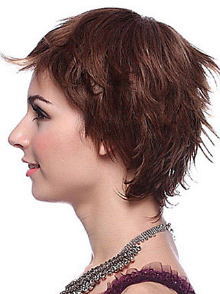 Synthetic European Fashion Short Wig