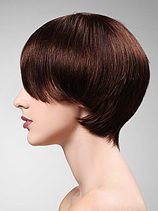 Short Straight Capless Synthetic Wig