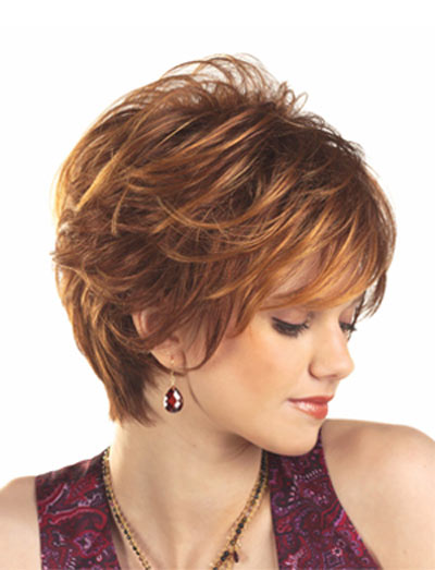 Aubrey Short Curly Synthetic Wig