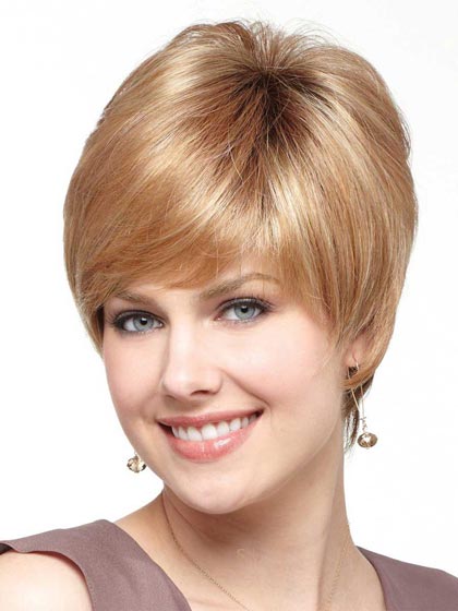 Madison Lace Front Synthetic Short Wig - Click Image to Close