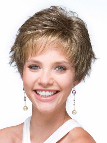 Zoe Synthetic Modern Short Wig