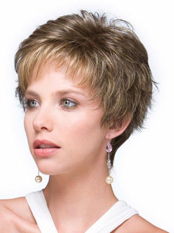 Zoe Synthetic Modern Short Wig