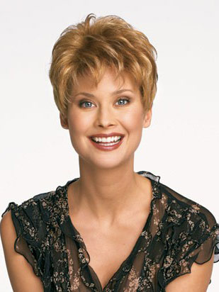 Chic Short Synthetic Pixie Wig - Click Image to Close