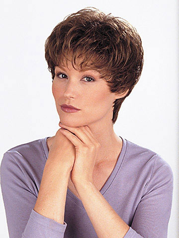 Synthetic Spiky Short Wig - Click Image to Close