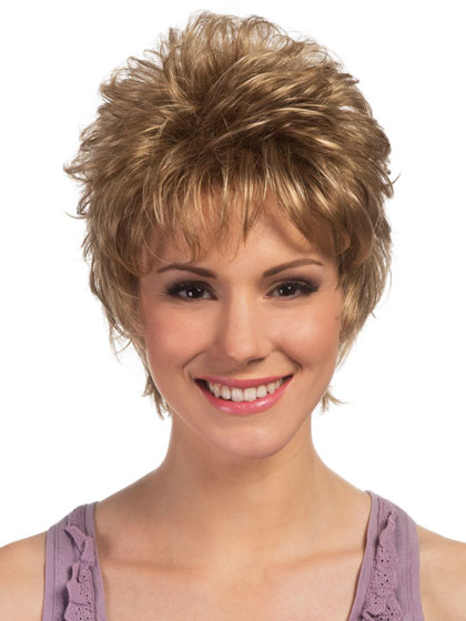 Petite Short Layers Wavy Wig