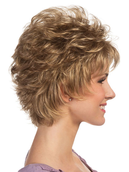 Petite Short Layers Wavy Wig