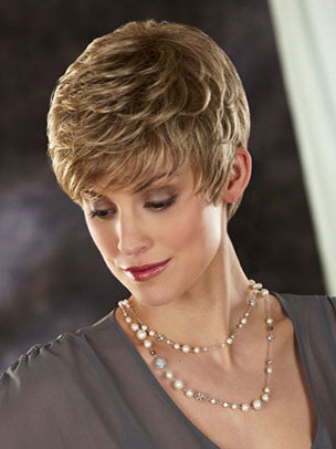 Fluffy Style Short Synthetic Wig