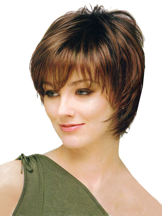 Soft Feathery Layers Human Hair Lace Front Wig