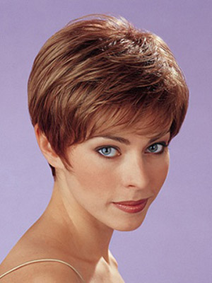 Short With Long Crown And Lightweight Wig - Click Image to Close