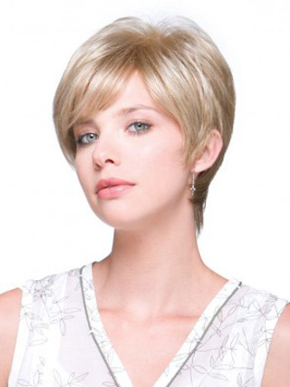 Synthetic Cropped Wig with Layered Hairstyles