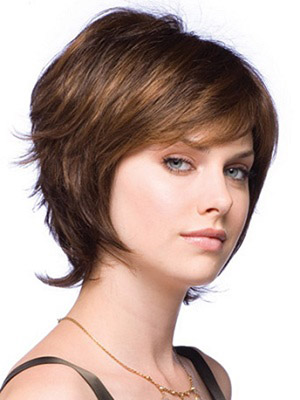 Wispy Layered With Flippy Ends Wig - Click Image to Close