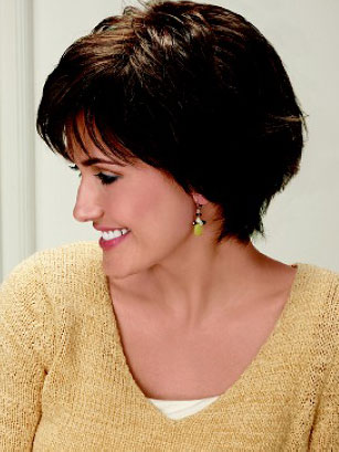 Synthetic Capless Short Wig