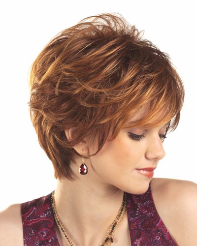 Aubrey Wavy Short Wigs