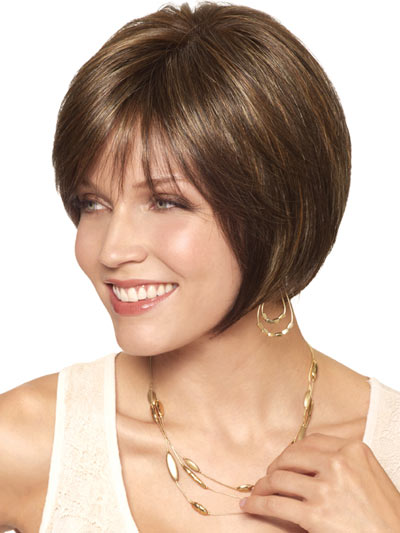 Full Lace Short Layered Bob Wig