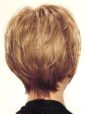 Modern Layered Cut Lace Front Short Wig