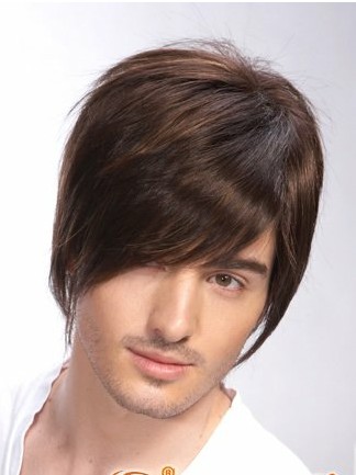 100% Remy Human Hair Full Lace Mens Wig