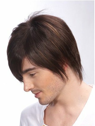 100% Remy Human Hair Full Lace Mens Wig