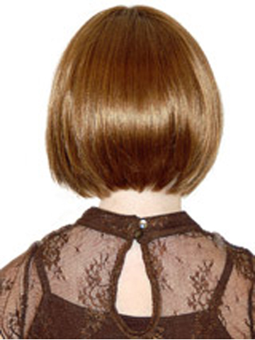 Short Straight Full Lace Girl's Wigs