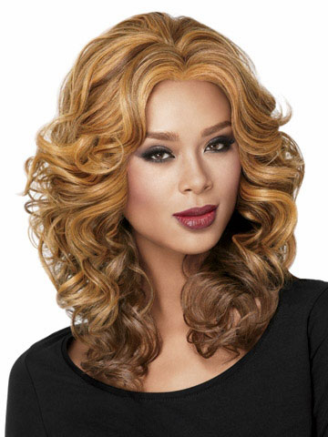 Casual Synthetic Mid-length Wig