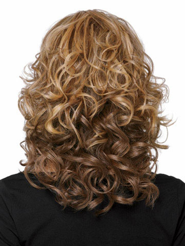 Casual Synthetic Mid-length Wig