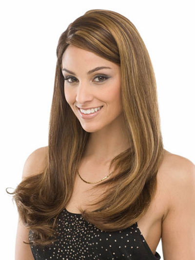 Shannel Long Human Hair Wigs - Click Image to Close