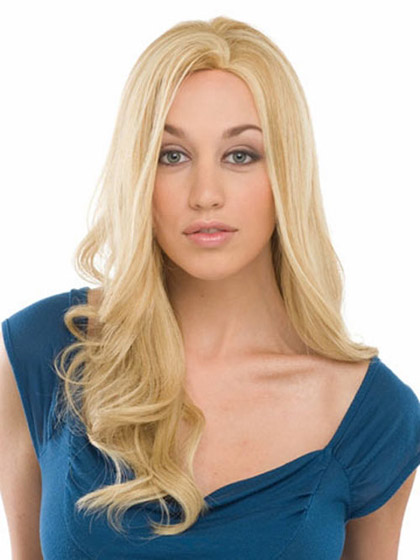 24" Wavy Capless Human Hair Wig