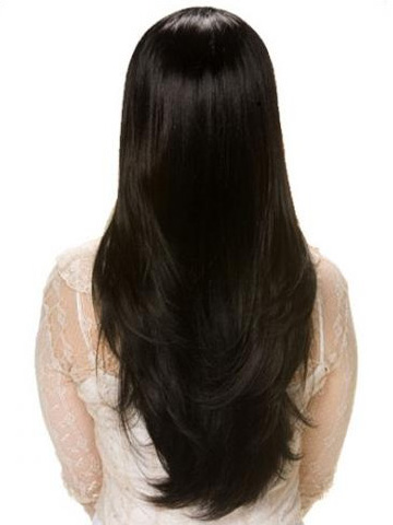 22" Remy Human Hair Straight Lace Front Wig