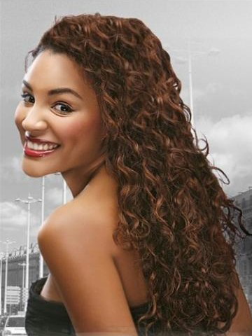 Curly Full Lace Wig - Click Image to Close